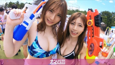 200GANA-2142 파 ● 파 ● 스플래쉬 헌팅!  - - 모 테마파크에서 열리는 페스티벌에서 찾은 수영복 미녀 듀오!  - - 회장의 흥분이 최고조에 달했기 때문에 쉽게 집에 가져갈 수있었습니다!  - - 1명은 변기에 서 있고 나머지 2명은 엉뚱한 장난을 치고, 그 기세로 4P 시작♪