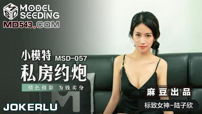 Madou Media Films.MSD-057.Lu Zixin.Little model private dating.Erotic photography for money