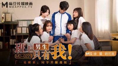 Madou Media Films.MD-0229.Yue Kelan Xu Lei.I am the only boy in the class